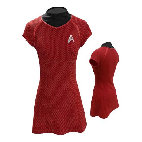 Star Trek Into Darkness Movie Uhura Red Dress